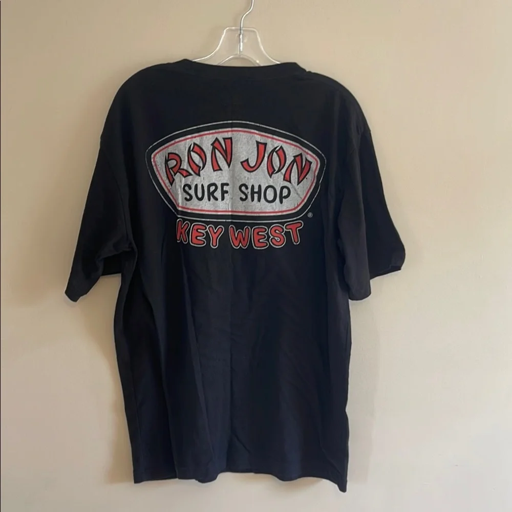 Ron Jon Surf Shop Key West Black T-Shirt Men’s XL Surfing Beach Tee Shirt RonJon - Picture 1 of 4